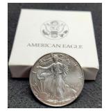 2017 Silver Eagle w/ Mint Case