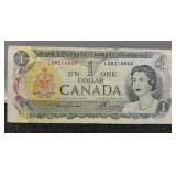 1973 Canada $1 Banknote