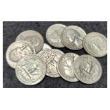 (10) Silver W. Quarters