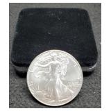 2022 Silver Eagle w/ Mint Case