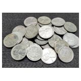 (34) 1943-S Steel War Cents