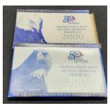 (2) 5 Quarter Proof Sets: 2000, 2006