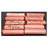 (10) Rolls Wheat Cents