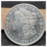 1921-D Morgan Dollar AU