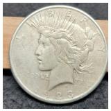 1923-S Peace Dollar XF