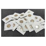 (24) Different Buffalo Nickels 1919 To 1938-D