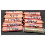 (10) Rolls Wheat Cents In The 40