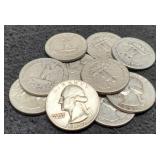 (10) Silver W. Quarters