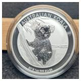 2015 1 Troy Oz. Silver Australian Koala
