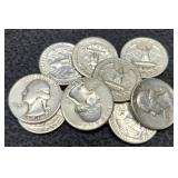(10) Silver W. Quarters