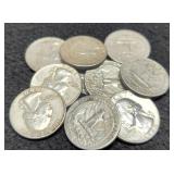 (10) Silver W. Quarters