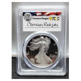 2021-W T2 Slab Proof Silver Eagle PCGS PR69 DCAM