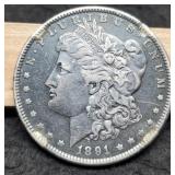 1891 Morgan Dollar