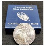 2013 Silver Eagle w/ Mint Case