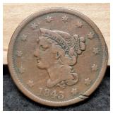 1843 Large Cent