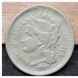 1867 Three Cent