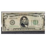 1934A $5 Star Note