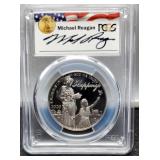2020-W 1 Troy Oz. Platinum Slab PCGS PR69 DCAM