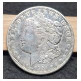 1921 Morgan Dollar XF