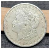 1921-S Morgan Dollar XF
