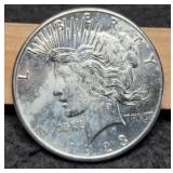 1923-S Peace Dollar XF