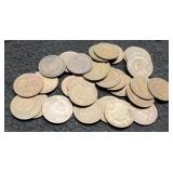 (30) Indian Head Cents Back To 1887