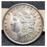 1882 Morgan Dollar XF