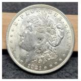 1921 Morgan Dollar Unc.