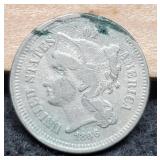 1866 Three Cent
