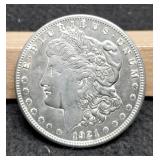 1921-S Morgan Dollar AU