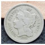 1868 Three Cent