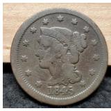 1845 Large Cent