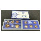 2000 10 Coin Proof Set