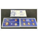 1999 9 Coin Proof Set
