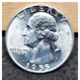 1955 W. Quarter MS60