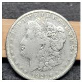 1921-S Morgan Dollar XF