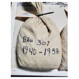 Bag Of 5,000 Wheat Cents 1940-1958