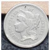 1867 Three Cent