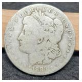 1883 Morgan Silver Dollar