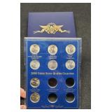 2009 8 Quarter Year Set Unc. w/ Display Case