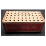 (50) BU Rolls 2012 L. Cents In Sealed Case