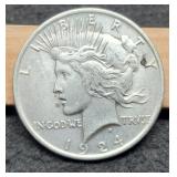 1924 Peace Dollar XF