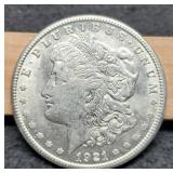 1921-S Morgan Dollar Unc.