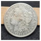 1921-S Morgan Dollar XF