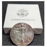 2017 Silver Eagle w/ Mint Case