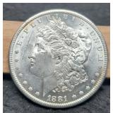1881-S Morgan Dollar BU