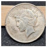 1922 Peace Dollar
