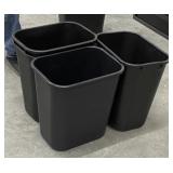 4 - Plastic Waste Cans