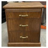 3 Drawer Rolling Credenza