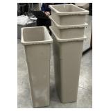4 - Rubbermaid Waste Cans
